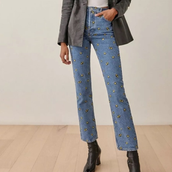 reformation mixed emotions jeans - Picture 5 of 10